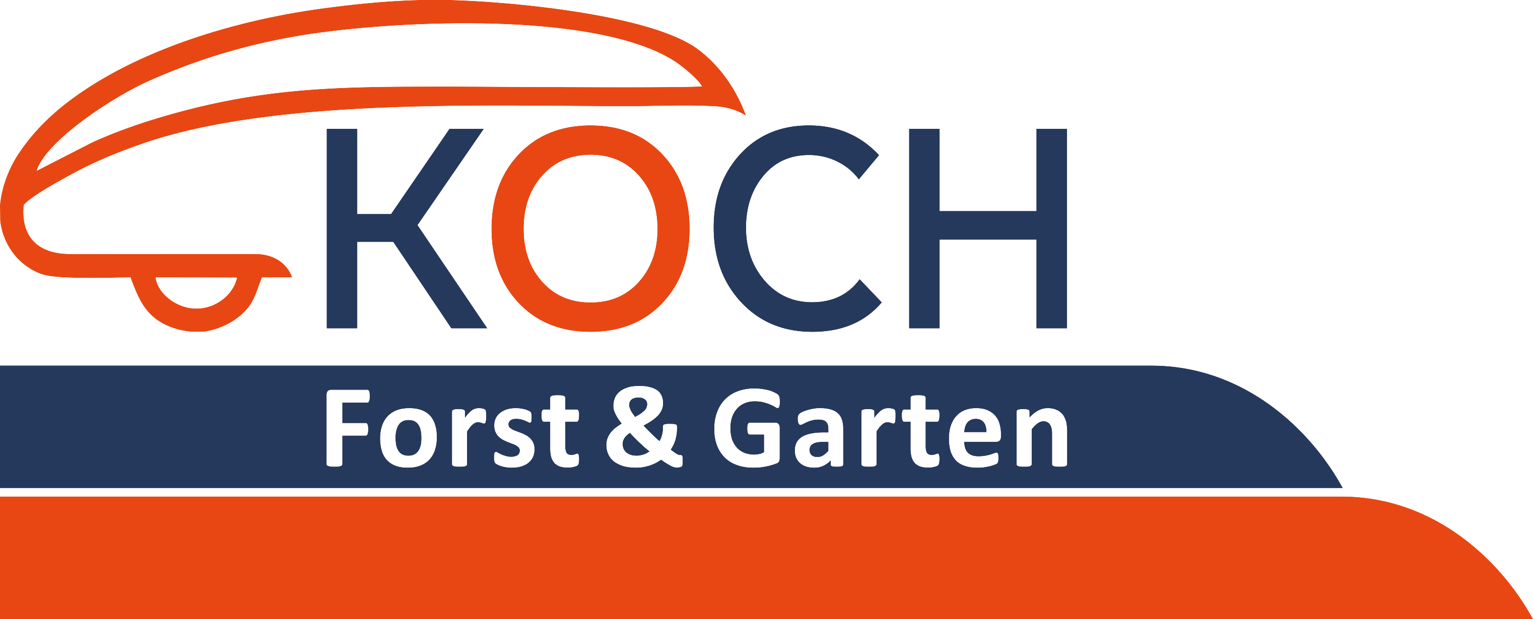 „KOCH Forst und Garten“-Logo, zur Startseite
